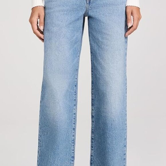 Madewell The Perfect Vintage Wide Leg Crop Jean - Size 26 - Enmore Wash - Picture 4 of 11
